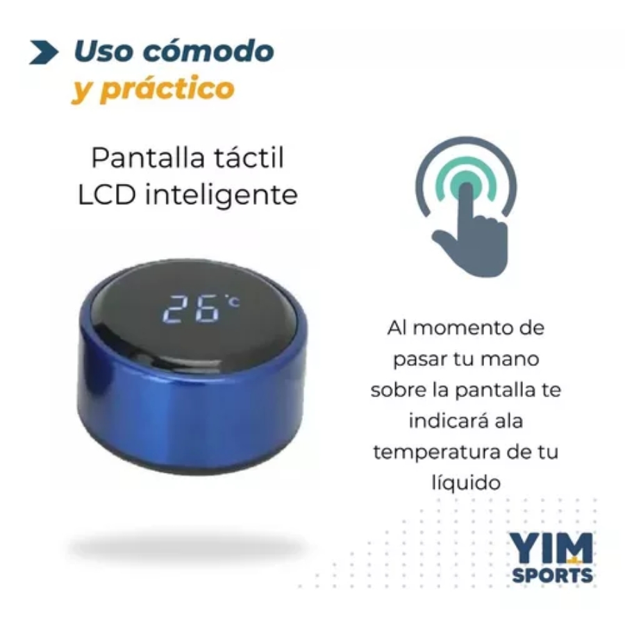 Miniatura 3 de Termo Digital Inteligente De Acero Inox